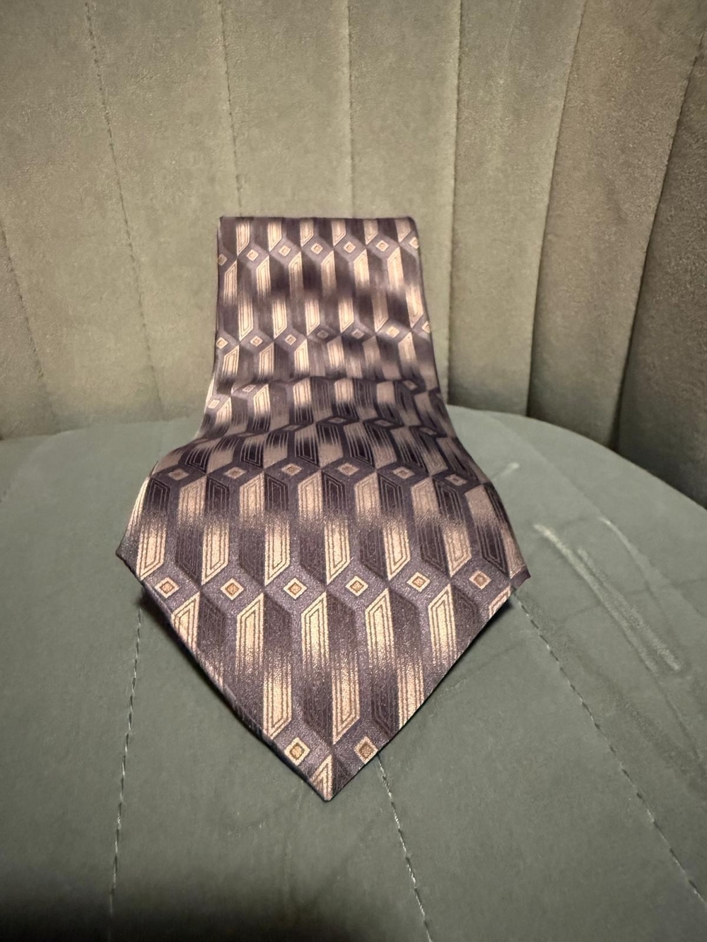 Jones New York Geometric Silk Tie